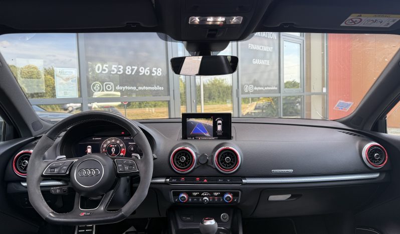 
								Audi RS3 Sportback 2.5 TFSI Quattro S tronic – 400 ch full									